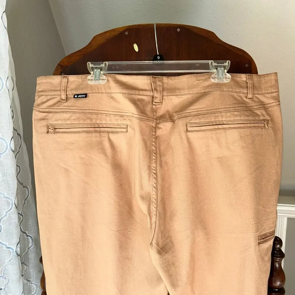 New! Jetty Tan Chino Shorts size 40
